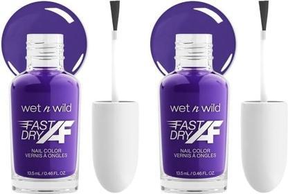 Produktbild Wet n Wild Fast Dry Nail Polish Color Purple Married Into Royalty (Purple Married Into Royalty)