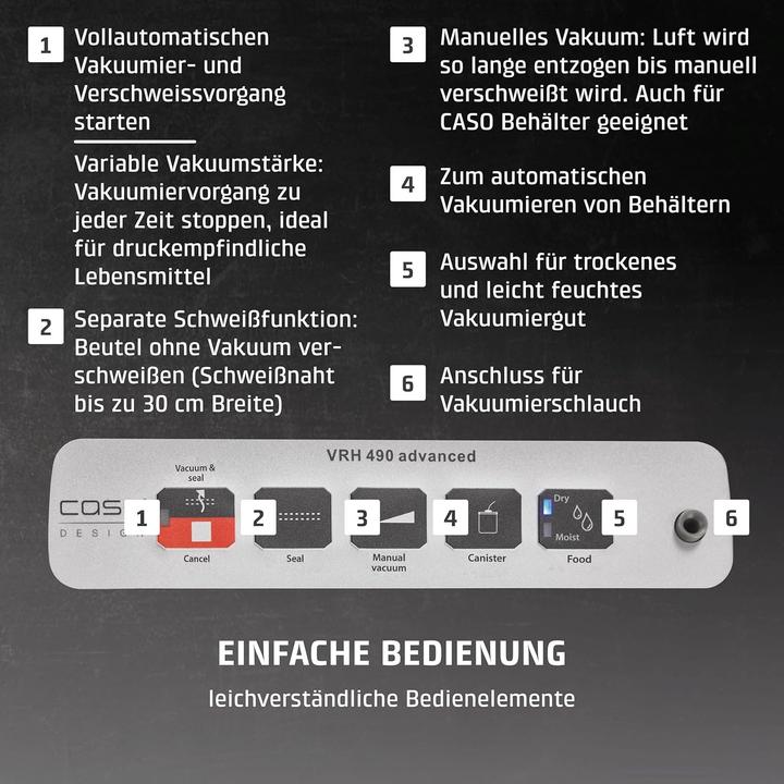 Produktbild Caso VRH 490 advanced