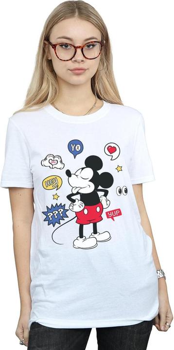 Image du produit Disney - T-shirt MICKEY MOUSE TONGUE OUT - Femme (XL)