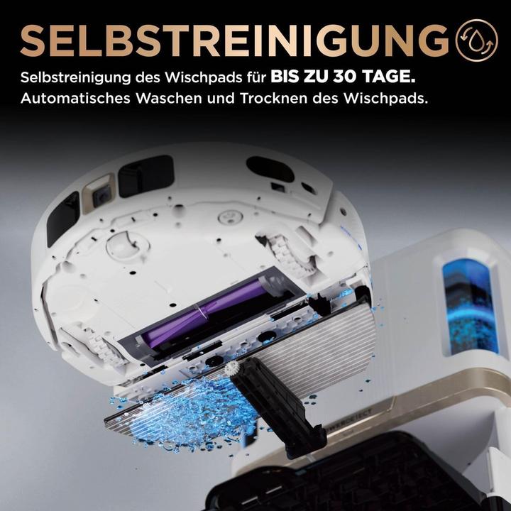 Actual product image Shark PowerDetect 2in1 Robot Vacuum and Mop NeverTouch Pro (Wiping pads (rotating))