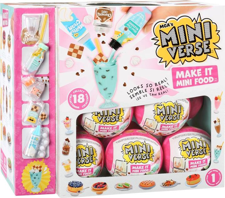 Actual product image MGA Miniverse make it - mini food - Dinner