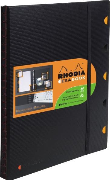 Actual product image Rhodia Exabook (A5+, Lined, Soft cover)