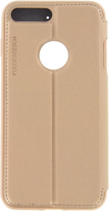 Immagine prodotto Puloka Custodia Flip per iPhone 7 Plus oro (Apple iPhone 7 Plus)