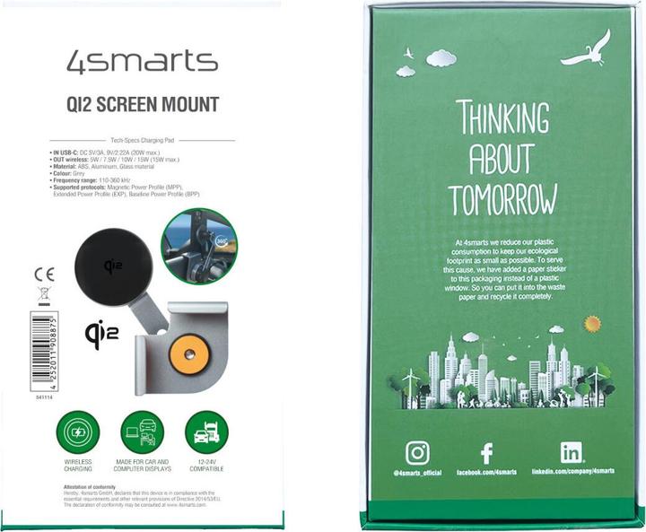Actual product image 4smarts Qi2 Ladestation (15 W)