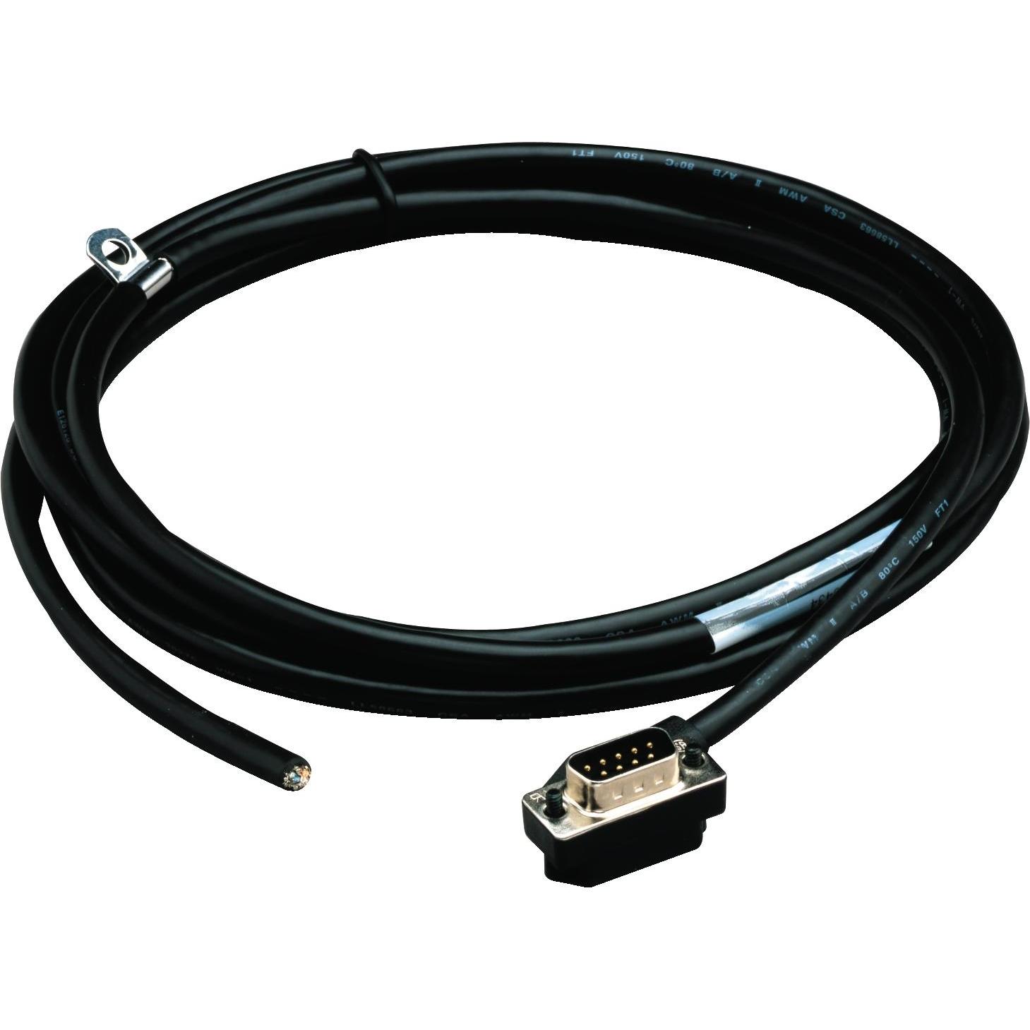 Schneider Electric, Accessori per la tecnologia di guida, Cavo di collegamento da 2,4 m con connettore D-Sub 9p 990NAD21110