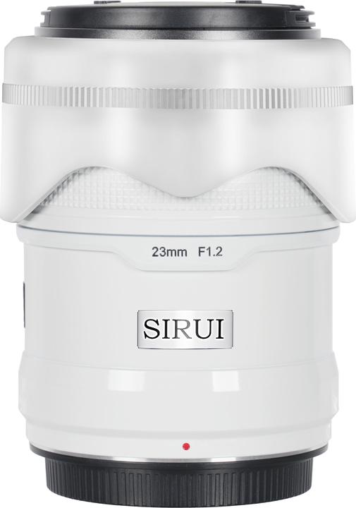 Actual product image Sirui Sniper 23mm F1.2 APSC Auto-Focus Lens (Sony-E Mount, White) (Sony E, APS-C / DX)