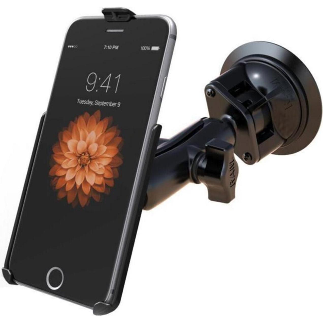 Rammount Twist-Lock, Smartphone Halterung, Schwarz