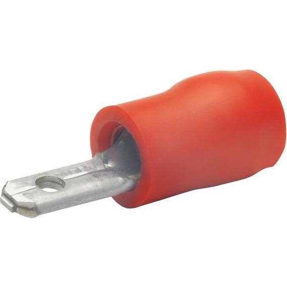 Klauke, Kabelverbindung, Flachstecker 0,5-1qmm 8201B PA/PVC CuZn verzinnt Steckb=2,8mm 8201B