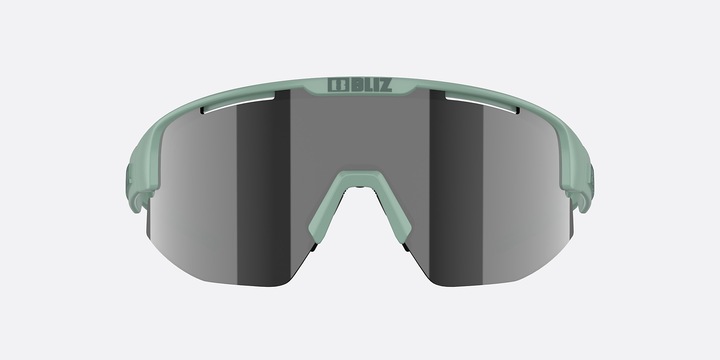 Image du produit Bliz Matrix (Vert mat, miroir fumé et argenté)