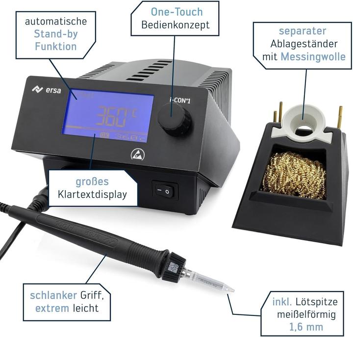 Produktbild Lötstation i-CON 1 MK2, 0IC1105A 230 V