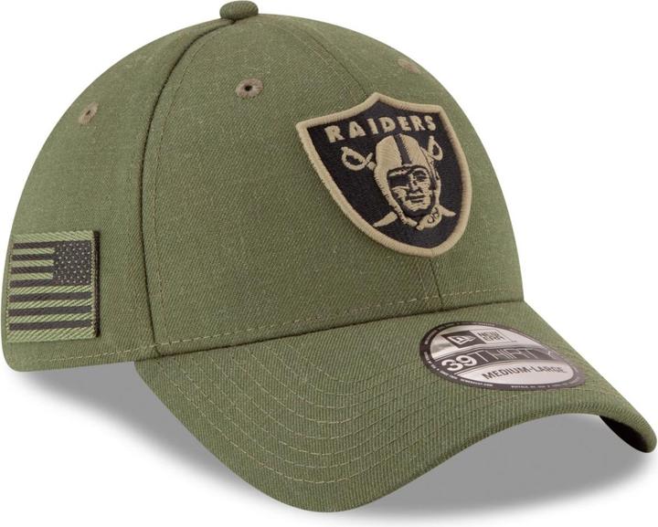 Actual product image New Era 39Thirty Stretchfit NFL Salute To Service (S, M)