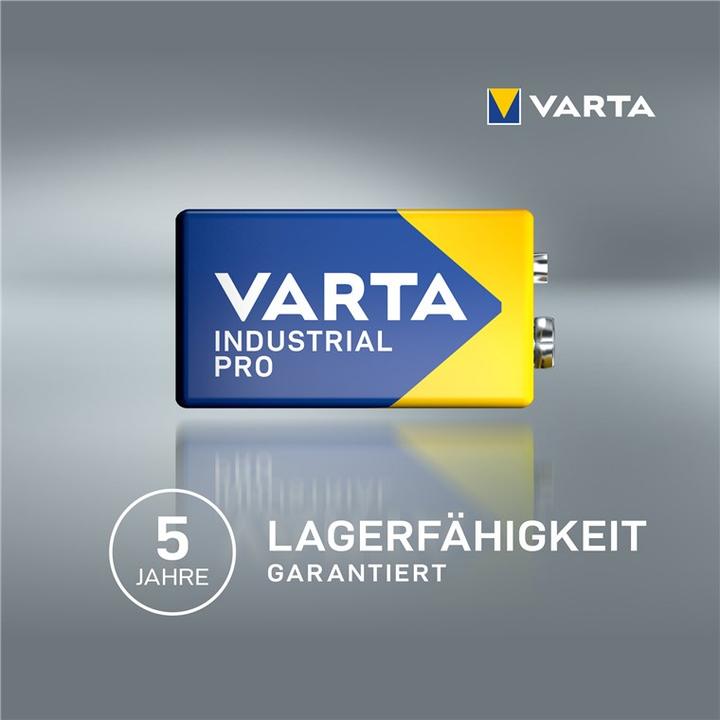 Produktbild Varta Industrial (1 Stk., 9V Block, 580 mAh)