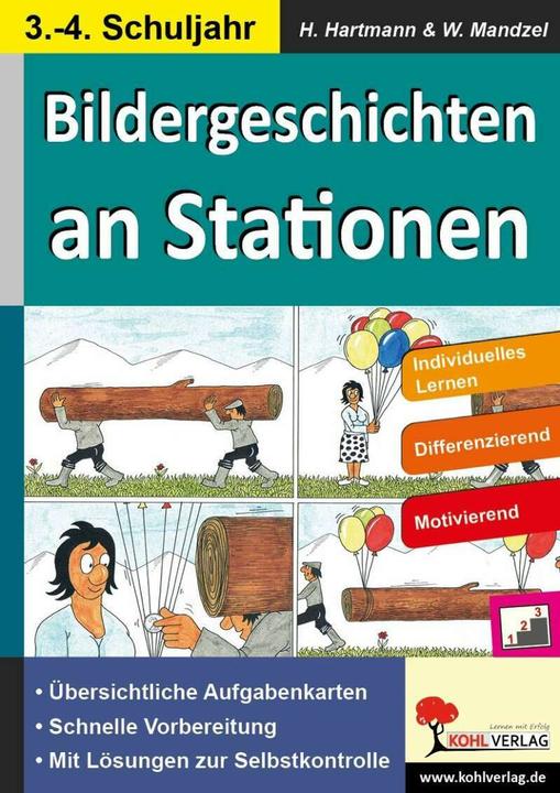 Produktbild Bildergeschichten an Stationen (Deutsch, Horst Hartmann, Waldemar Mandzel, 2015)