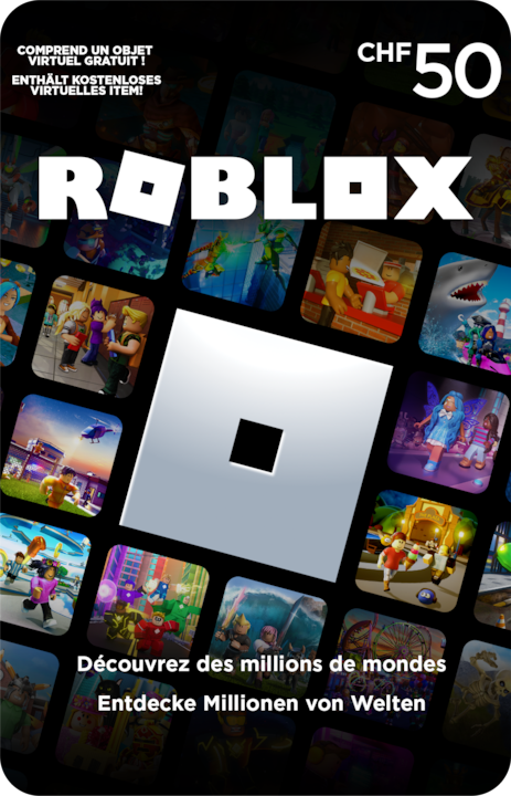 Roblox Guthabenkarte Digital Code 50 CHF (50 CHF)