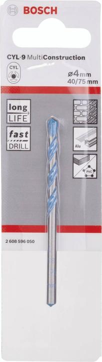 Actual product image Bosch Professional Zubehör Carbide multipurpose drill 4 m (3.8 mm)