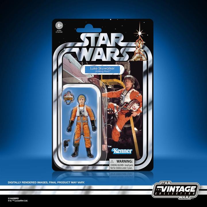 Image du produit Hasbro Star Wars Episode IV Vintage Collection figurine Luke Skywalker (pilote X-Wing) 10 cm