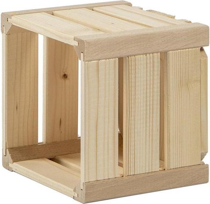 Immagine prodotto Holz Zollhaus Molestie in legno (17,5 x 16 x 17,5 cm, 5.04 l)