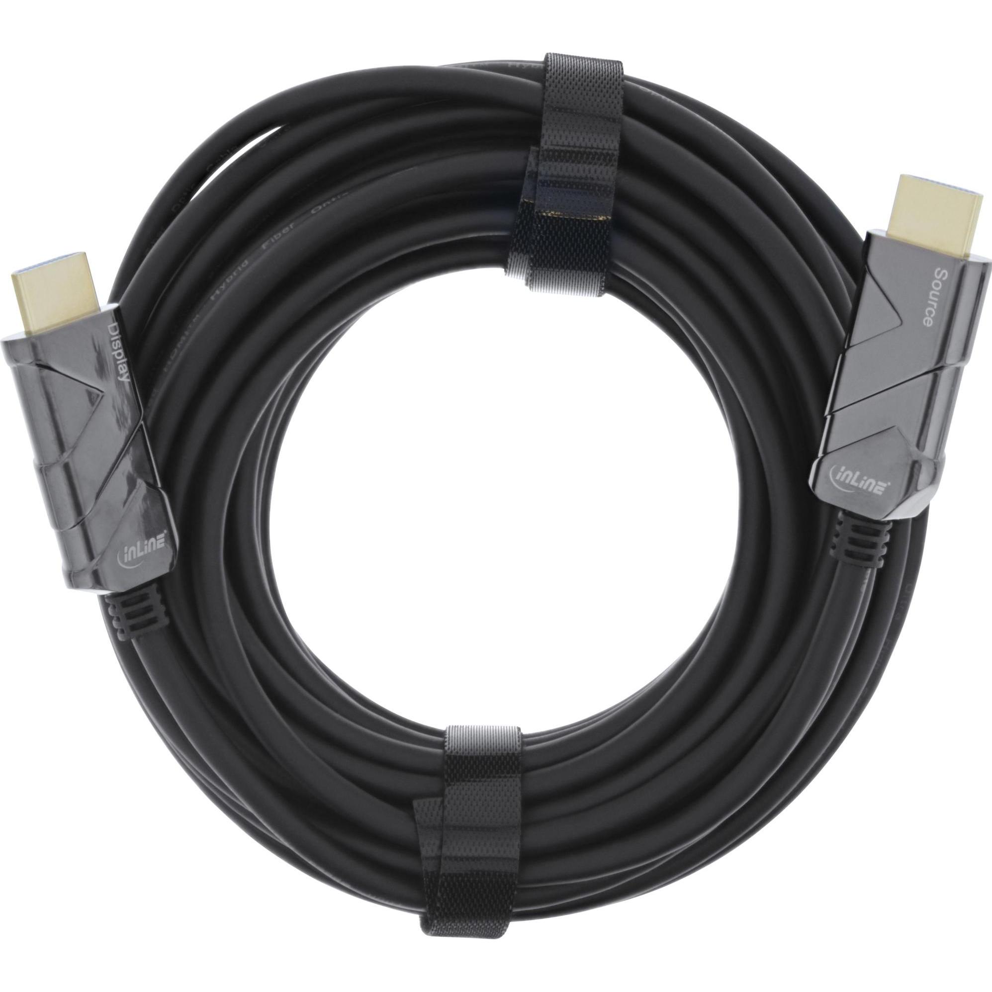 Thumbnail - InLine HDMI AOC Kabel (70 m, HDMI), Video Kabel
