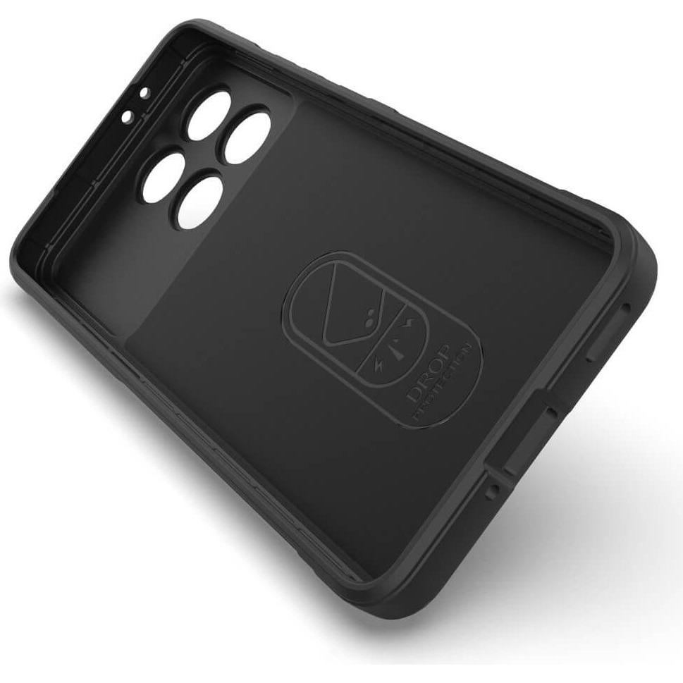 Thumbnail - Cover-Discount Xiaomi Poco F6 Pro - Rugged Protective Cover (Xiaomi Poco F6 Pro), Smartphone Hülle, Schwarz