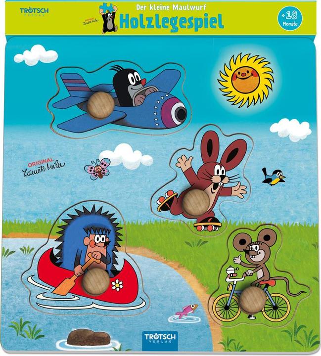 Produktbild Der kleine Maulwurf Holzlegespi