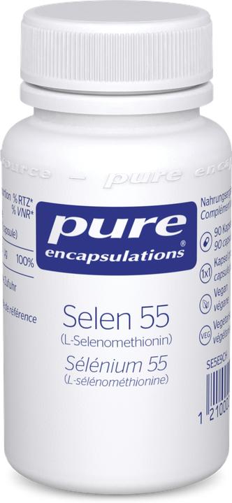 Actual product image Pure encapsulations Selen 55 Kapsel (90 Piece, Capsules, 28 g)