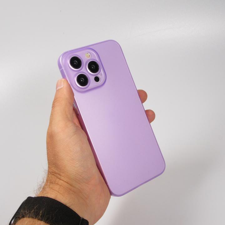 Image du produit PhoneLook Coque ultra fin semi-transparent mat (Apple iPhone 15 Pro)