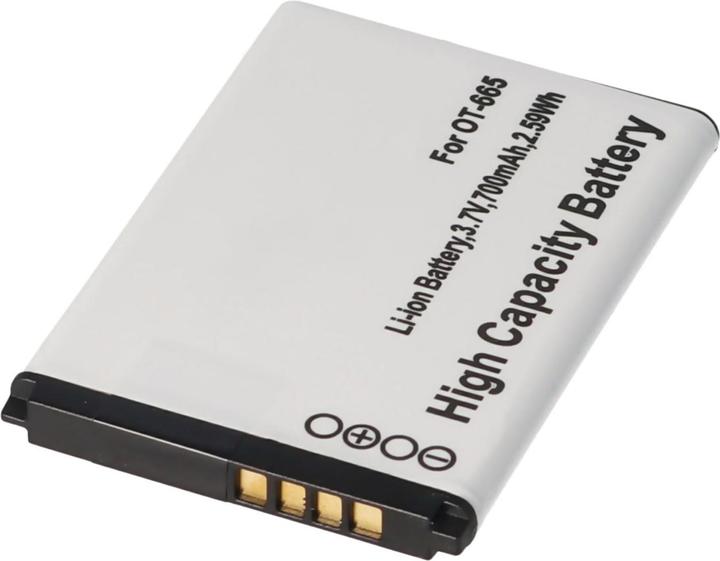 Actual product image AccuCell Battery Alcatel One Touch OT-665, 665, Alcatel One Touch 2012, Alcatel Sesame II, CAB22D0000C1