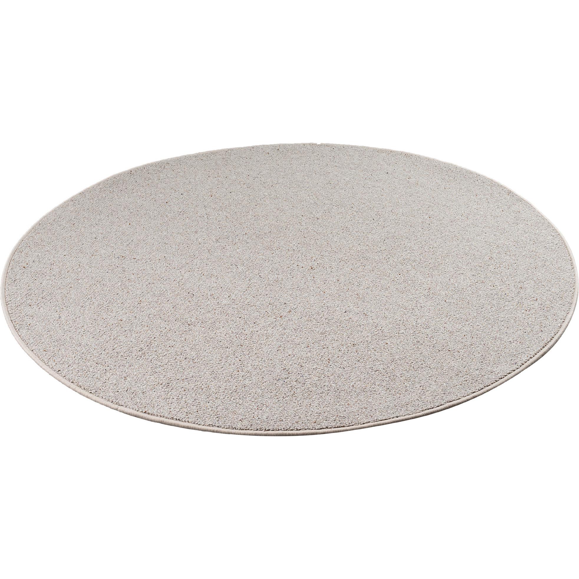 Berber, Teppich, Natur Teppich Wolle Rund (160 x 160 cm)
