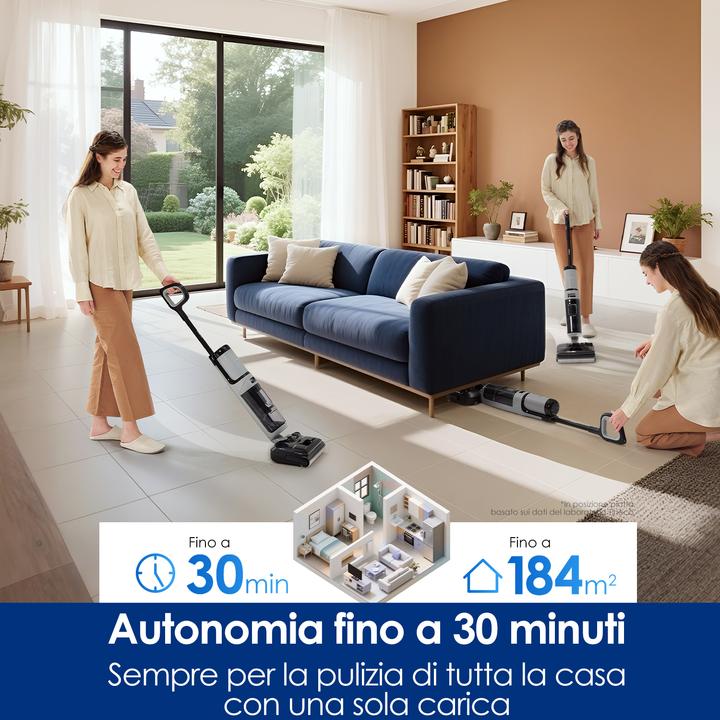 Image du produit Tineco Akku-Bodenreiniger Floor One i5 Stretch (Aspirer + balayer)