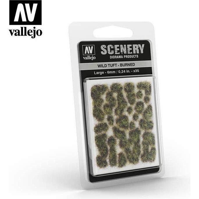 Vallejo Wild Tuft - Burned (SC414)