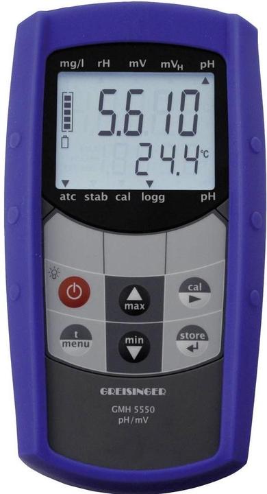 Produktbild Greisinger GMH 5550 Wasserdichtes pH / Re (pH Messgerät)