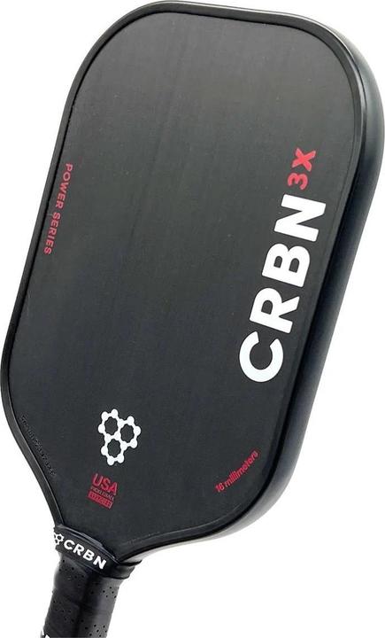 Actual product image CRBN CRBN-3X Series Carbon Fiber (Hybrid) Pickleball Paddle