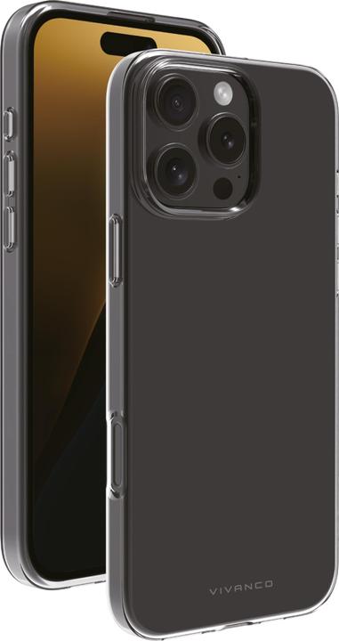 Immagine prodotto Vivanco Cover SUPER SLIM per iPhone 16 Pro Max, trasparente (Apple iPhone 16 Pro Max)