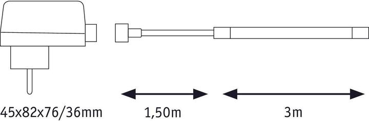 Produktbild Paulmann SimpLED (Warmweiss, 300 cm, Indoor)