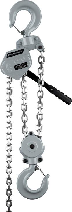 Produktbild Wiltec Mini Hebelzug bis 6t Handkettenzug 1,5m Hubhöhe Kettenzug Hebezeug