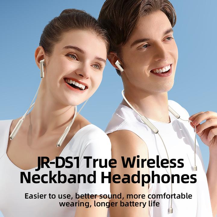 Produktbild Joyroom Magnetic Wireless Neckband Headphones, JR-DS1, (White) (Kabellos)