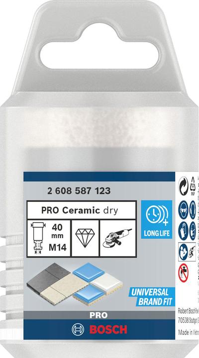 Produktbild Bosch Professional Zubehör PRO Core Cutter dry, 40 x 35 x 22,23 mm (40 mm)