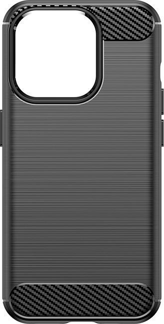Produktbild Hurtel Flexible carbon pattern case for iPhone 15 Pro Carbon Case - black (Apple iPhone 15 Pro)