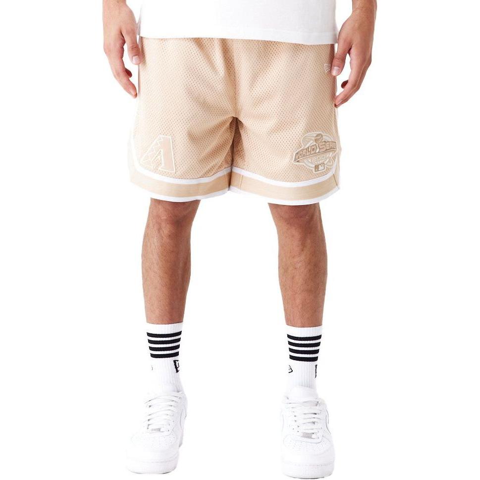 New Era, Herren, Shorts, Mesh Shorts WORLD SERIES Arizona Diamondbacks - S, Beige, (S)