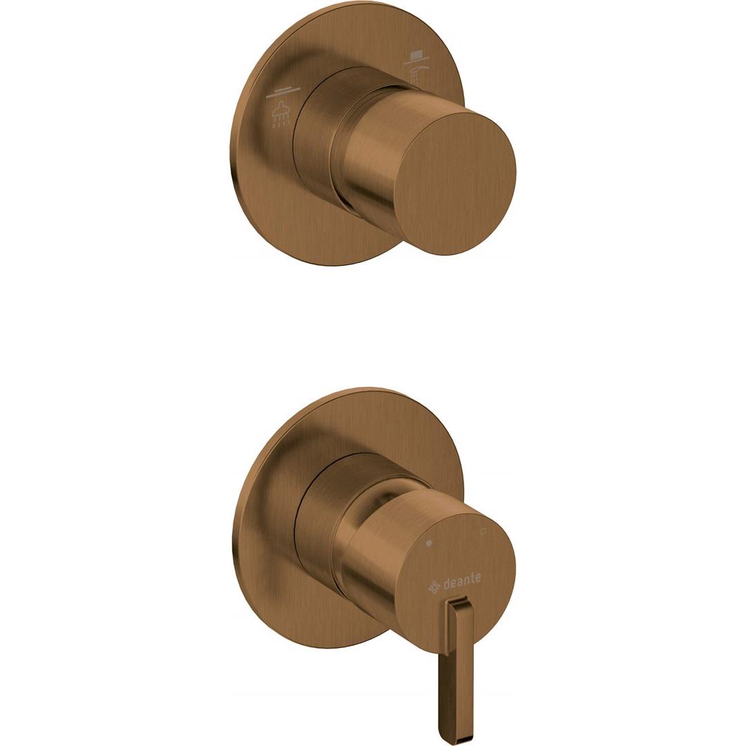 Deante, Rubinetteria per bagno, Bateria prysznicowa podtynkowa z przełącznikiem natrysku