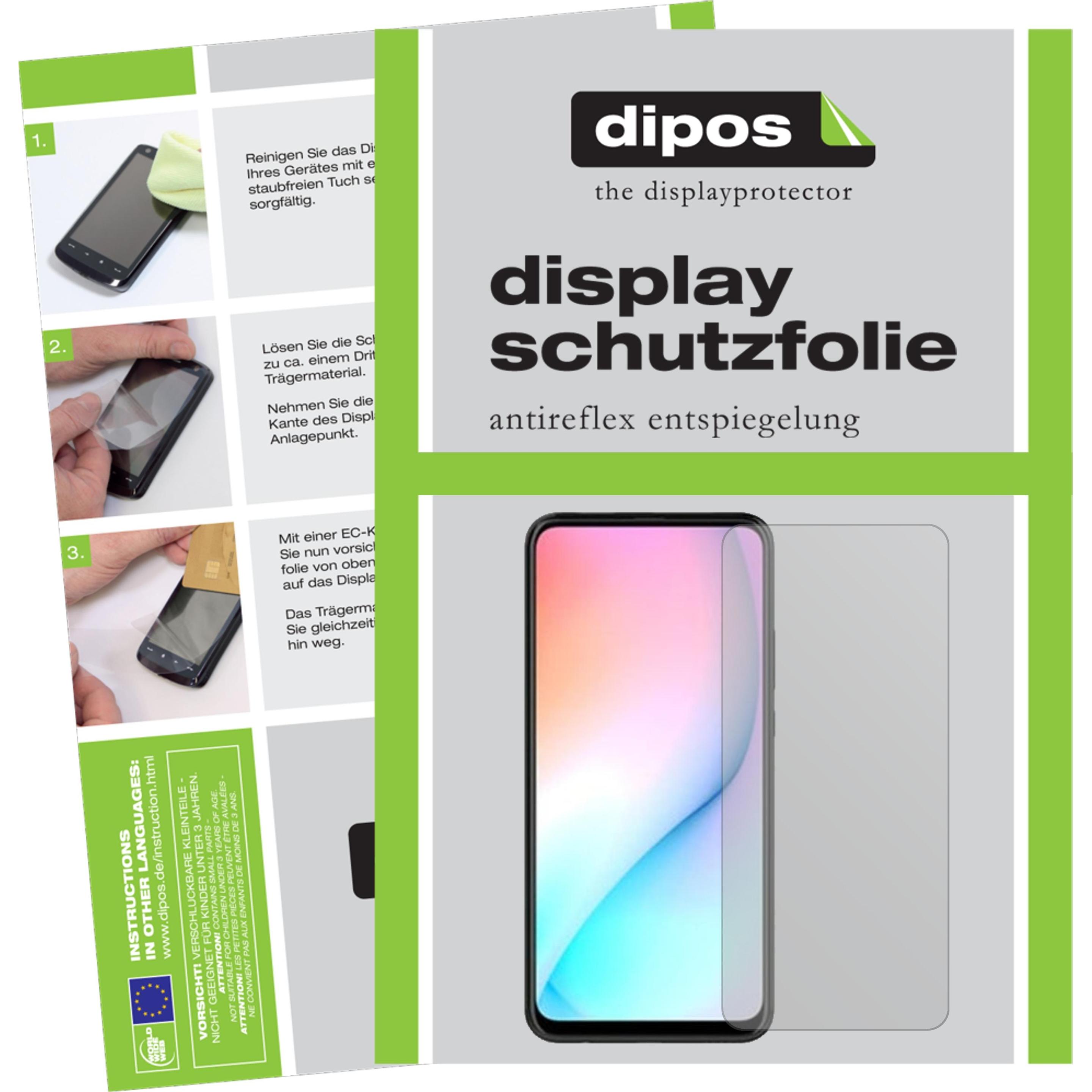 Dipos Displayschutzfolie Antireflex (6 Stück, Huawei Enjoy 10 Plus), Smartphone Schutzfolie, Transparent