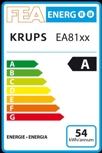 Energie-Label Krups Ea8161
