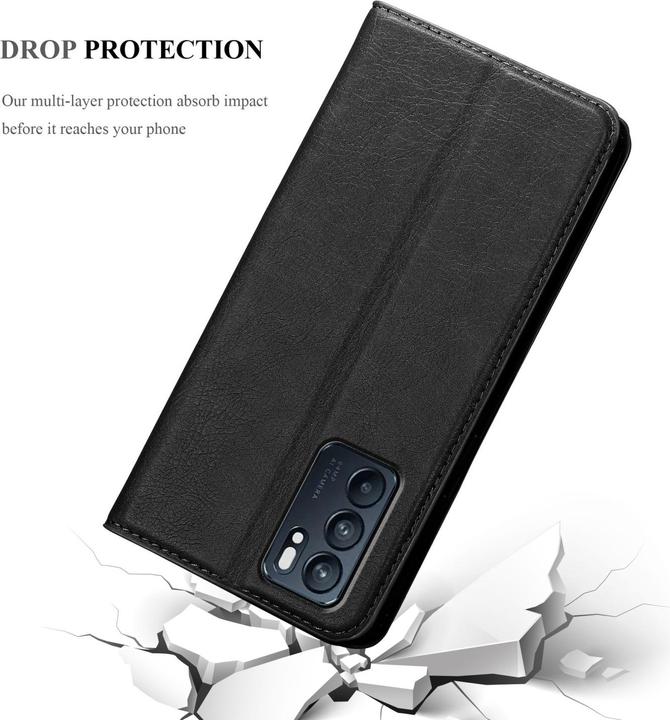 Productafbeelding Cadorabo Boek Invis. Magnetisch deksel (Oppo Reno 6 5G)