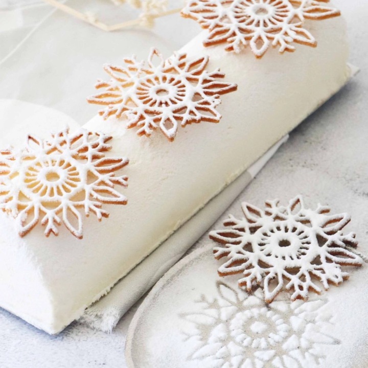 Produktbild ScrapCooking Backform für Kuchentopper Weihnachten Schneeflocken