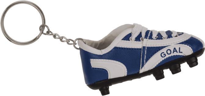 Actual product image Out of the blue Metall-Schlüsselanhänger Fussballschuhe Goal 1 Stück