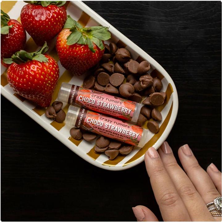 Image du produit Crazy Rumors Fraise au chocolat (Baume à lèvres, 0.50 ml)