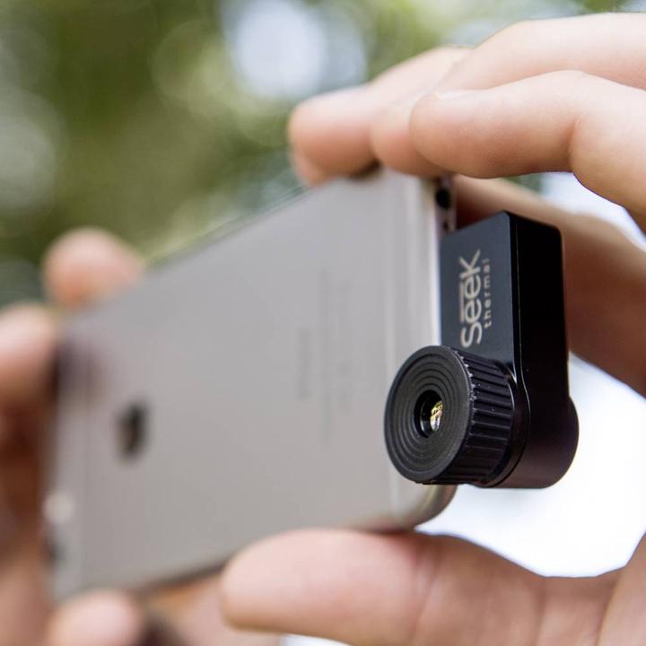Actual product image SeeK Compact XR for iOS (Mobile phone thermal imaging camera)