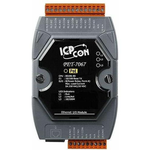 Moxa Web Based I/O Module - Poe, Netzwerkadapter
