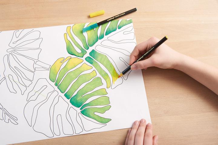 Produktbild Edding Brushpen 1340 (Grün, 1 x)
