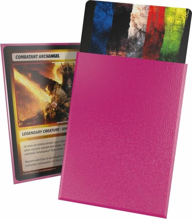 Produktbild Ultimate Guard 100 pochettes Cortex Sleeves taille standard Matte Pink
